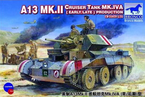 1/35 A13 Mk.II Cruiser Tank Mk.IVA - Click Image to Close