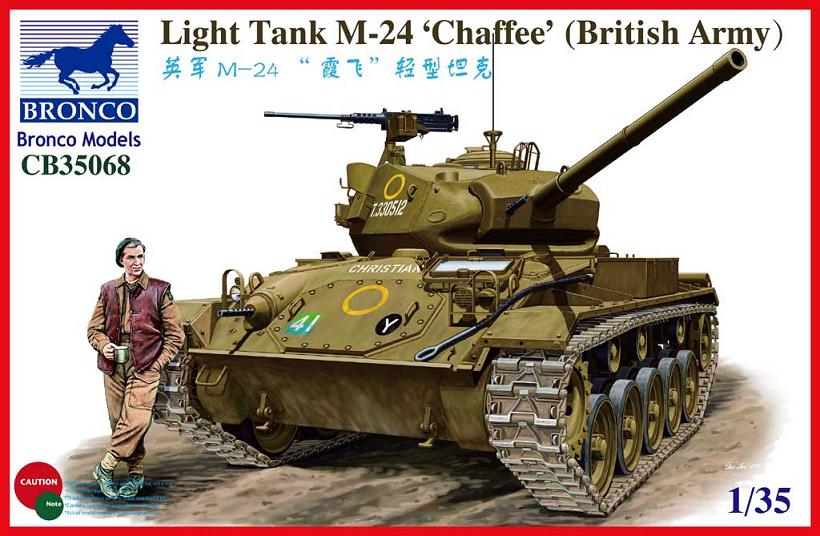 1/35 M24 Chaffee, Bristish Army - Click Image to Close