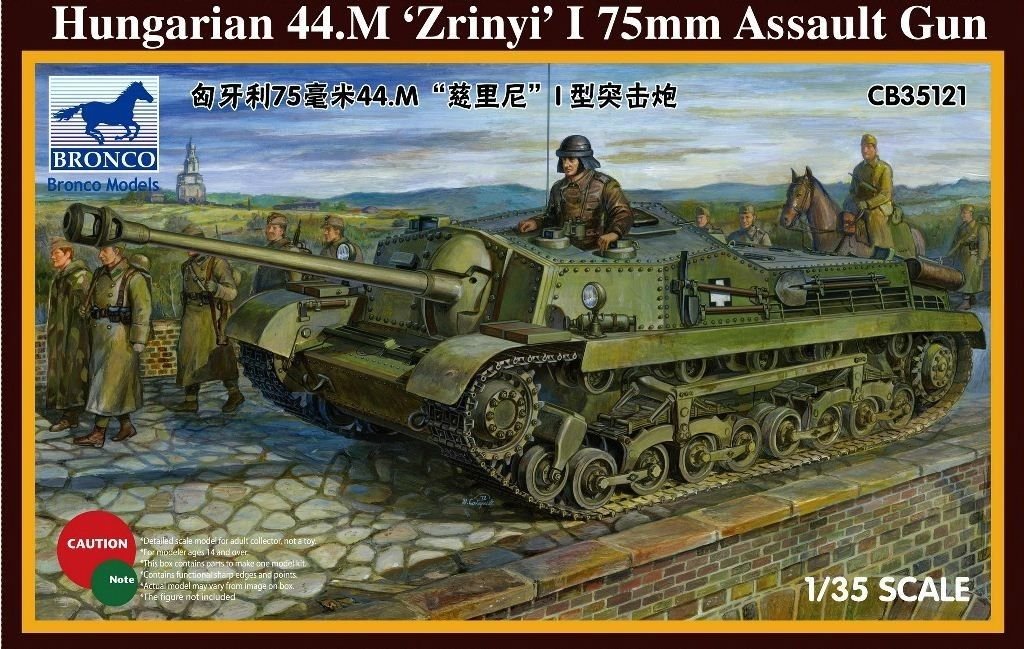 1/35 44.M Zrinyi I 75mm Assault Gun - Click Image to Close