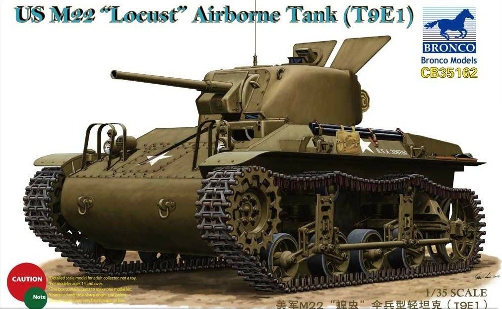 1/35 US M22 Locust Airborne Tank - Click Image to Close