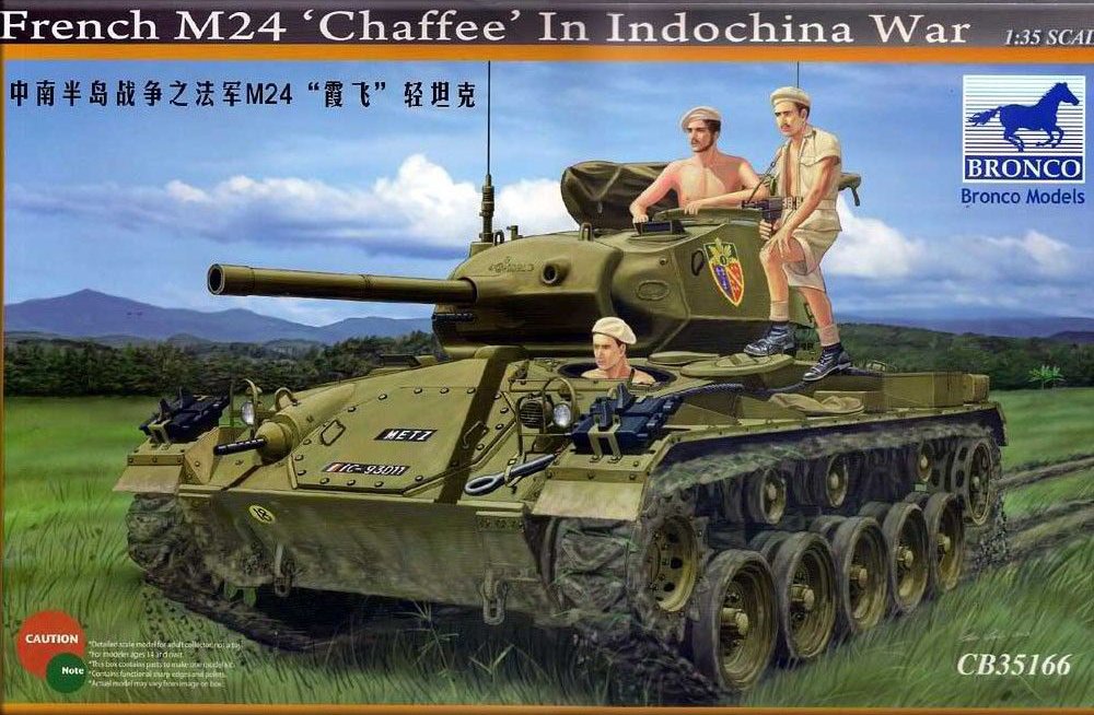 1/35 French M24 Chaffee In Indochina War - Click Image to Close