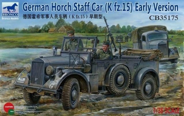 1/35 German Horch Staff Car (Kfz.15) Early Version - Click Image to Close