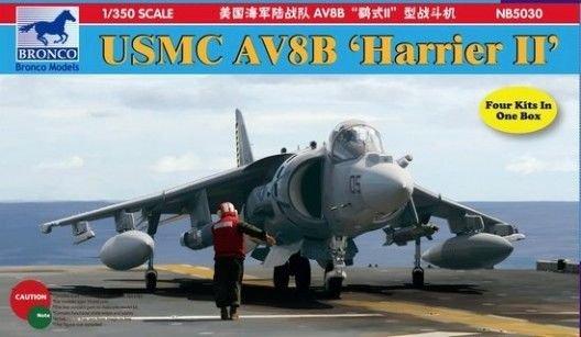 1/350 USMC AV-8B Harrier II (4 Kits) - Click Image to Close