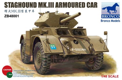 1/48 T17E1 Staghound Mk.III - Click Image to Close