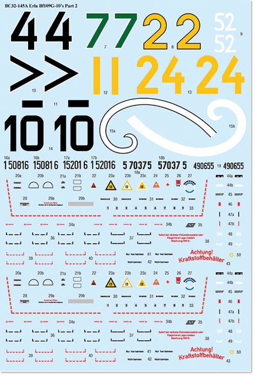 1/32 Erla Bf109G-10 Part.2 - Click Image to Close