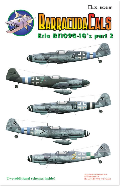 1/32 Erla Bf109G-10 Part.2 - Click Image to Close