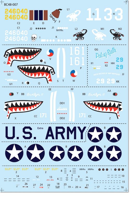 1/48 P-40K Warhawks Part.1 - Click Image to Close