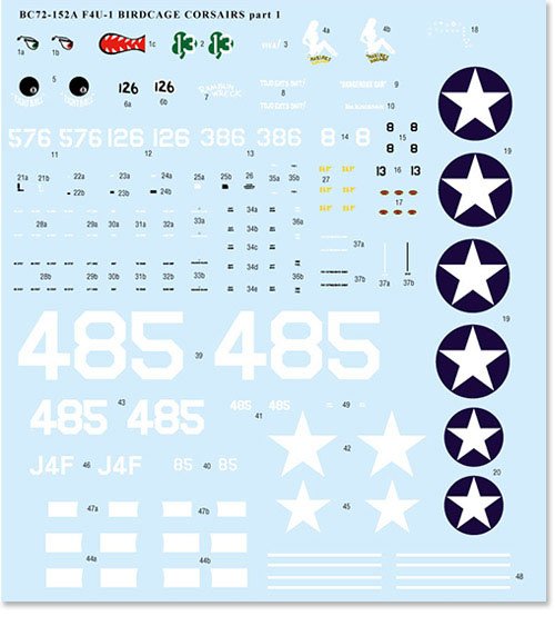 1/72 F4U-1 Birdcage Corsairs Part.1 - Click Image to Close