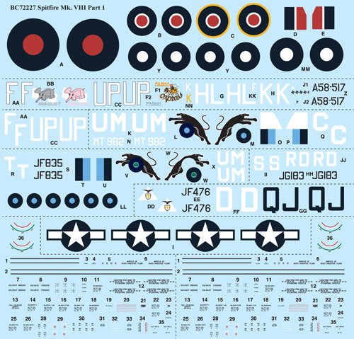 1/72 Spitfire Mk.IX Series Part.1 - Click Image to Close