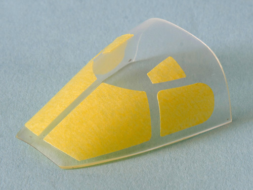 1/72 B-1B Canopy Paint Masks for Monogram - Click Image to Close