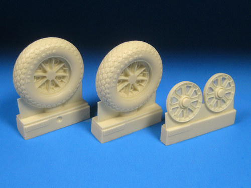 1/24 F6F Hellcat Cross Tread Wheels - Click Image to Close