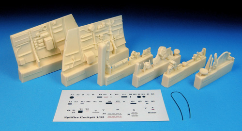 1/32 Spitfire Mk.IX Cockpit Snapshot Upgrade - Click Image to Close
