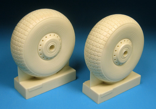 1/32 Lancaster Main Wheels - Block Tread - Click Image to Close