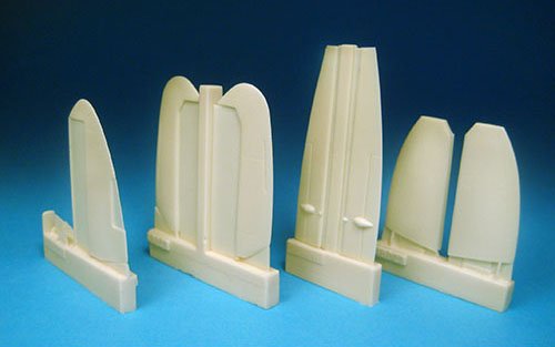 1/48 Spitfire Mk.22, Seafire Mk.47 Control Surfaces - Click Image to Close