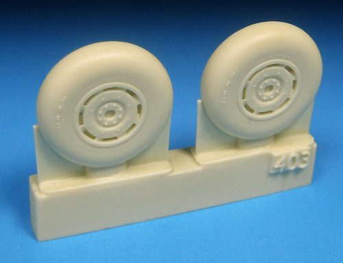 1/48 Hawker Tempest Late Main Wheels - Smooth - Click Image to Close