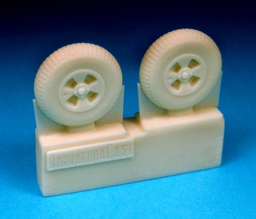 1/72 British 4-Slot 32" Wheels - Block Tread - Click Image to Close