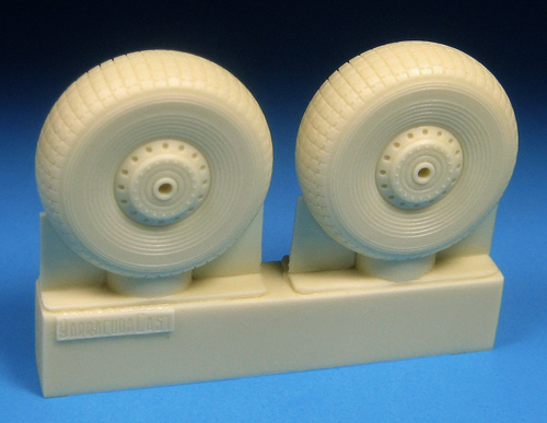 1/72 Lancaster Main Wheels - Block Tread - Click Image to Close