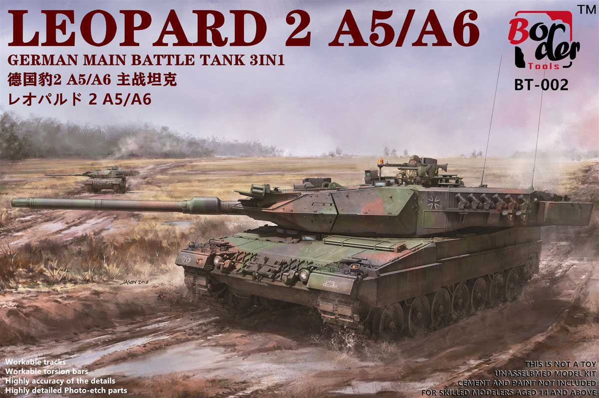 1/35 German MBT Leopard 2 A5/A6 - Click Image to Close