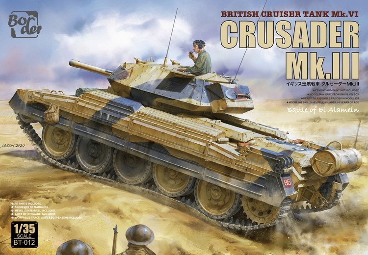 1/35 Crusader Mk.III, British Cruiser Tank Mk.VI - Click Image to Close