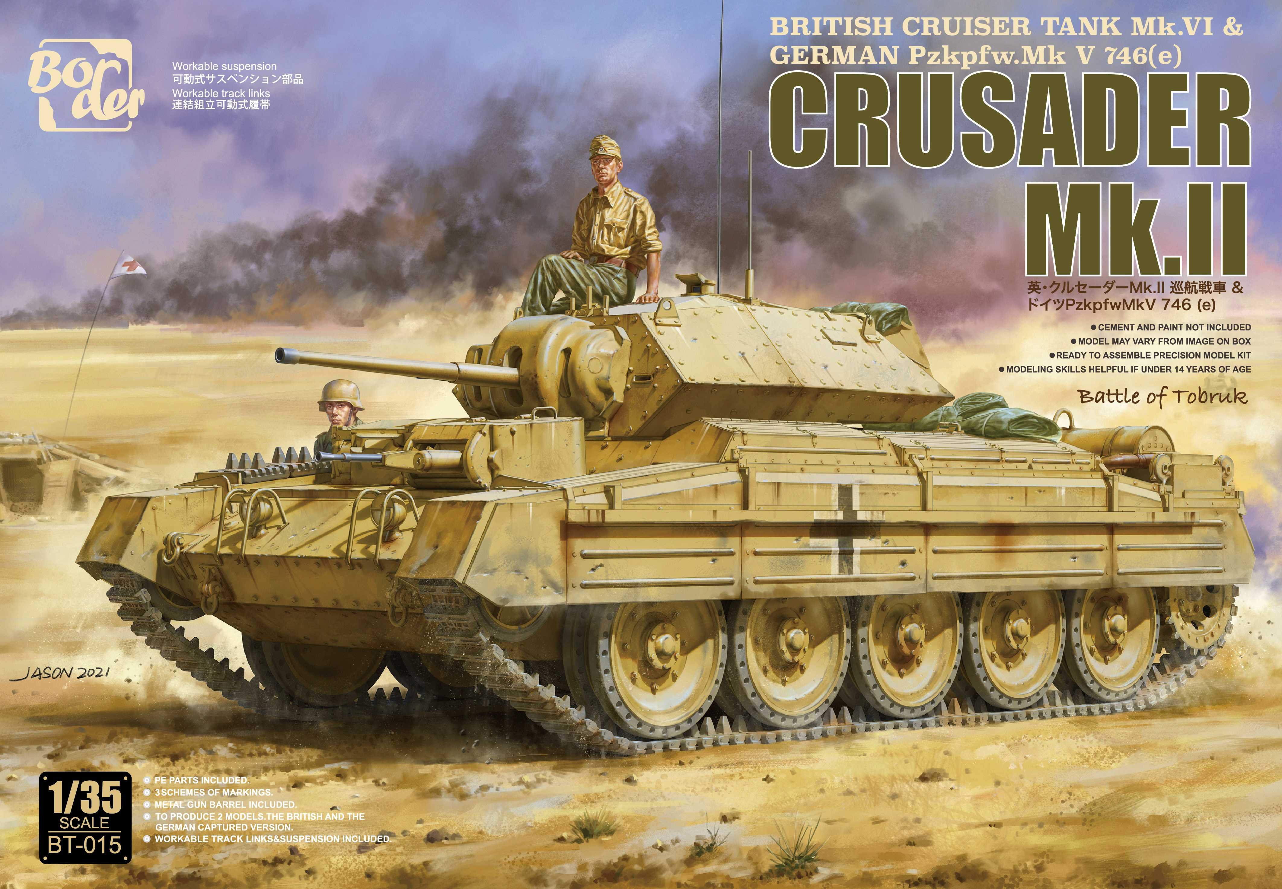 1/35 Crusader Mk.II "Pz.kpfw.MK V 746(e)" - Click Image to Close