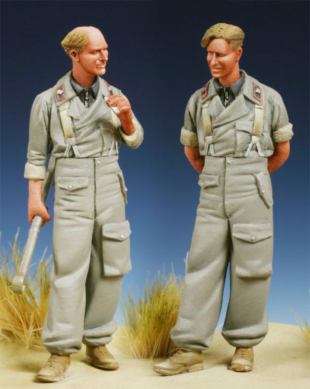 1/35 WWII German Panzer Crews - Click Image to Close