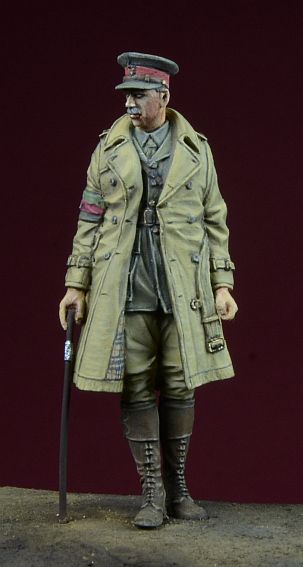 1/35 WWI British Tank Corps Staff Officer - Click Image to Close