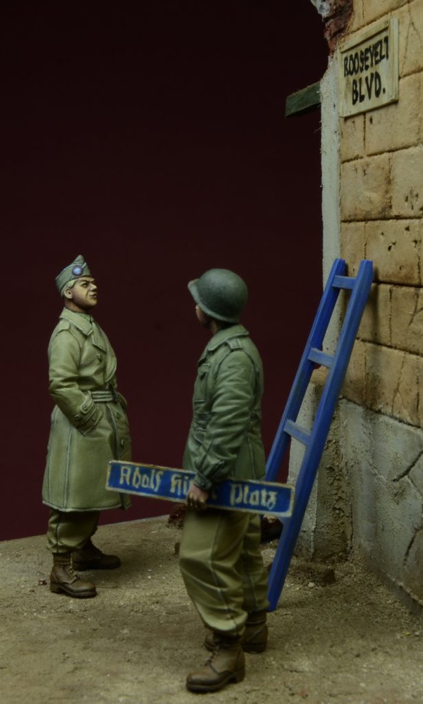 1/35 "Roosevelt Boulevard" US Soldiers, Germany 1945 - Click Image to Close