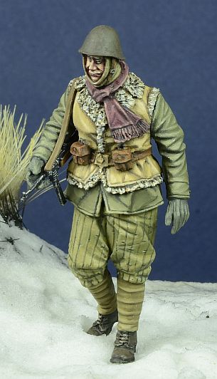 1/35 WWII Romanian Infantryman #1, Winter 1941-44 - Click Image to Close