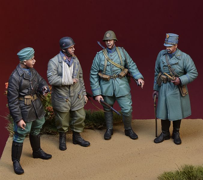 1/35 "For Queen and Country" WWII Dutch Infantry Set - Click Image to Close