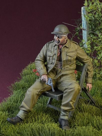 1/35 WWII British Soldier Wounded, 1940-45 - Click Image to Close