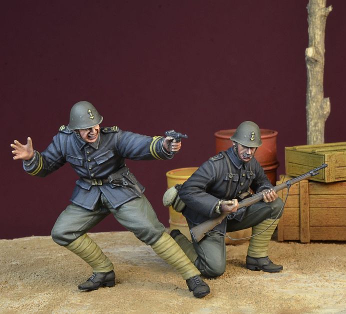 1/35 "Black Devils" in Action, WWII Dutch Army 1940 - Click Image to Close