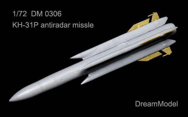 1/72 KH-31P Anti-Radar Missles (2 pcs) - Click Image to Close