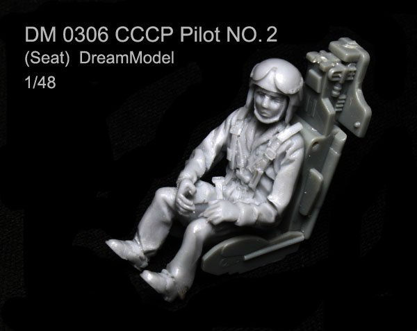 1/48 Soviet Air Force Pilot #2 - Click Image to Close