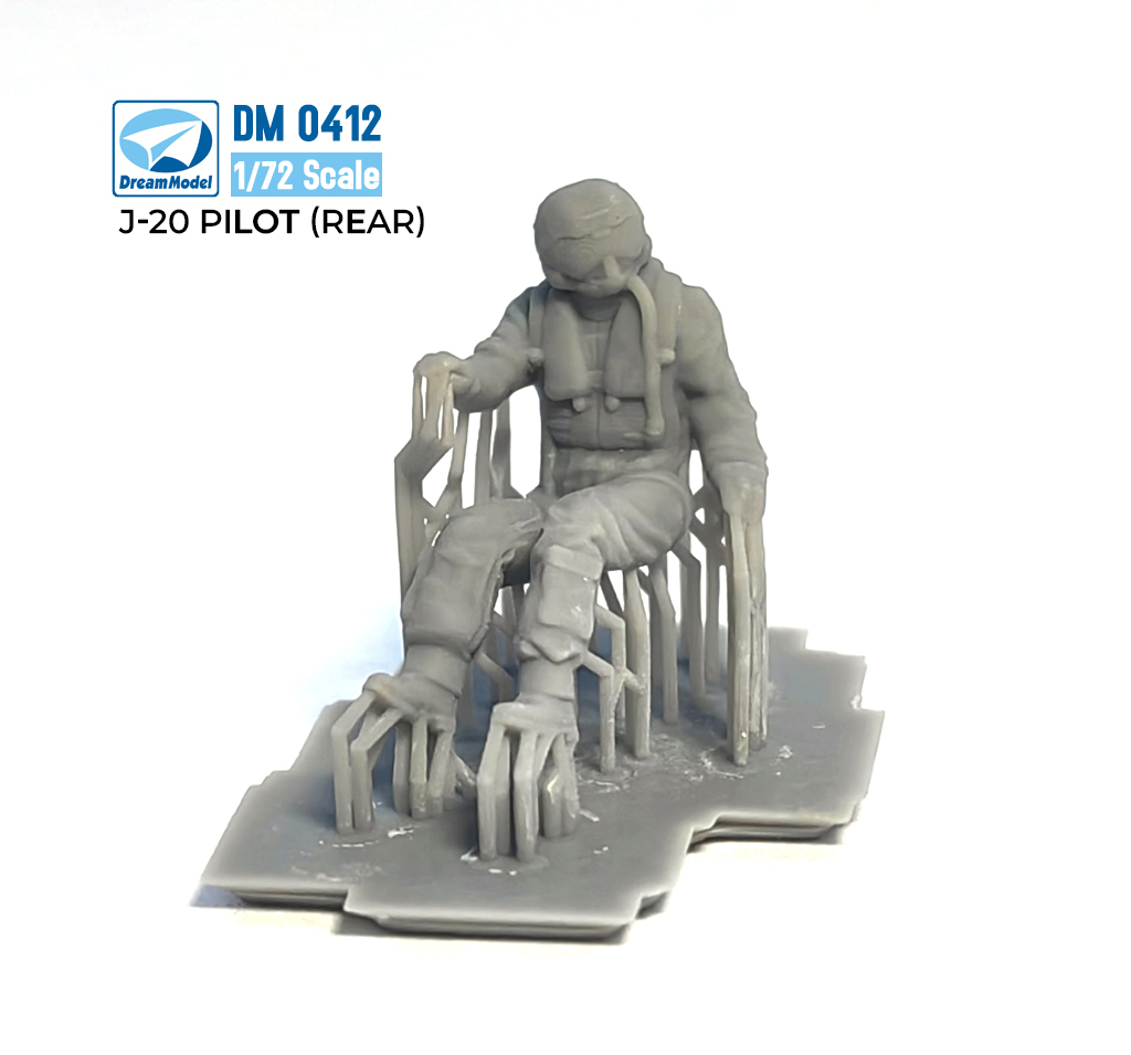 1/72 J-20 Pilot (Rear) - Click Image to Close