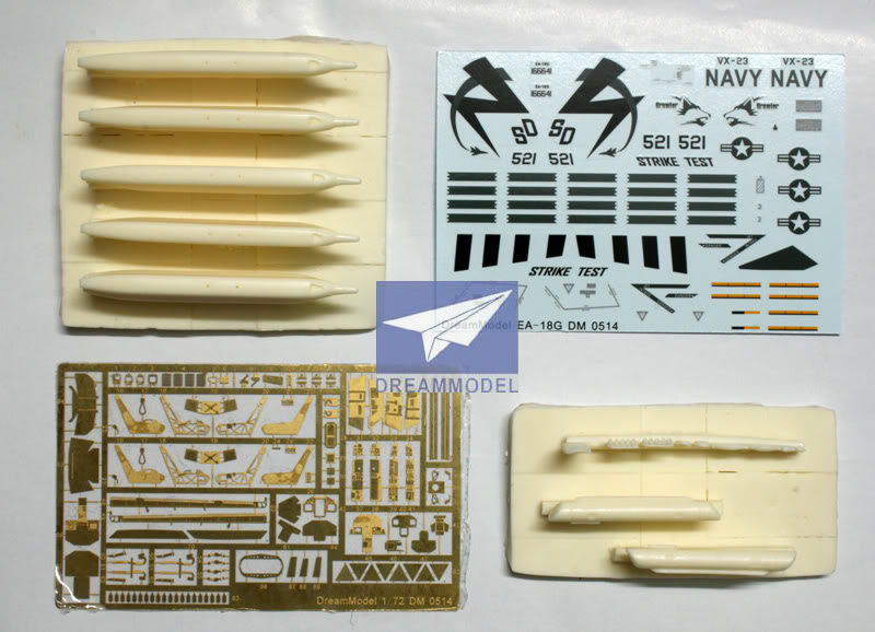 1/72 EA-18G Growler VX-23 Conversion Set for Hasegawa - Click Image to Close