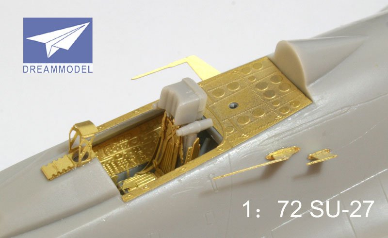 1/72 Su-27 Flanker Detail Up Etching Parts for Hasegawa - Click Image to Close