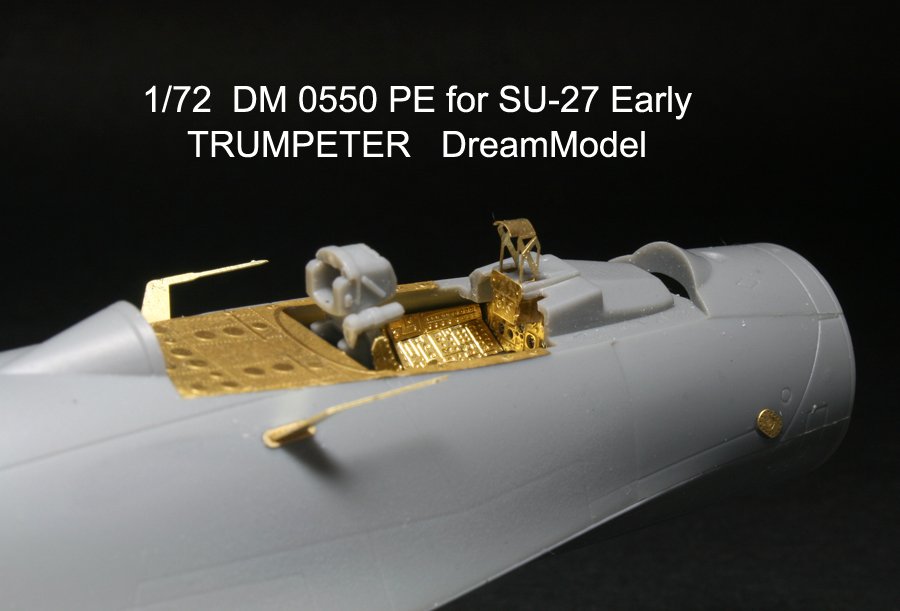 1/72 Su-27 Early Type Detail Up Etching Parts for Trumpeter - Click Image to Close