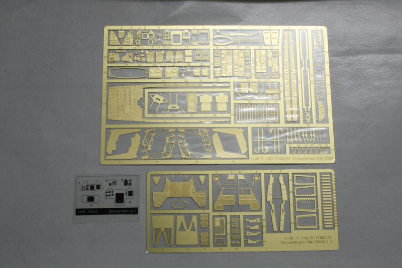 1/48 F-14D Tomcat Detail Up Etching Parts for Hasegawa - Click Image to Close