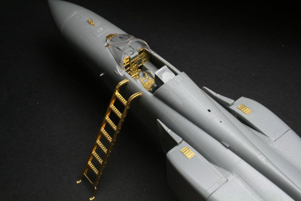 1/48 J-8II Finback Detail Up Etching Parts for Trumpeter - Click Image to Close