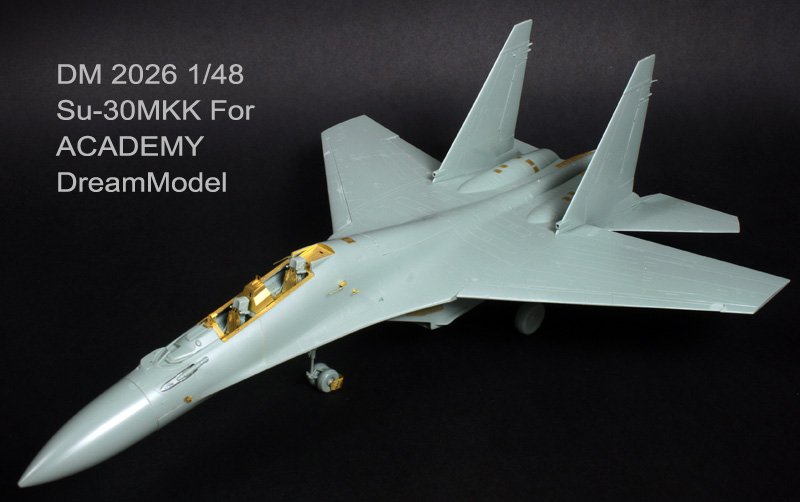 1/48 Su-30MKK Flanker Detail Up Etching Parts for Academy - Click Image to Close