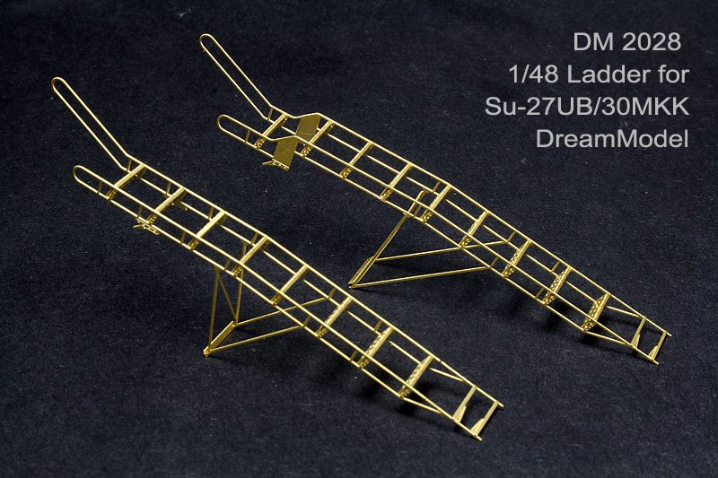 1/48 Su-27UB/Su-30MKK Flanker Ladder Etching Parts for Academy - Click Image to Close