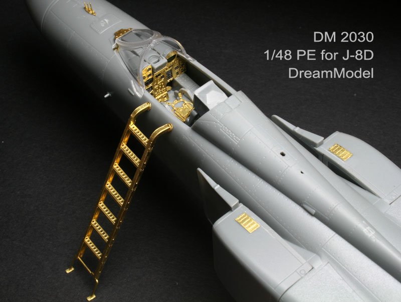 1/48 J-8IID Finback Detail Up Etching Parts for Trumpeter - Click Image to Close