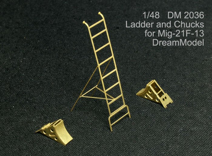 1/48 MiG-21F-13 Ladder and Chucks Etching Parts - Click Image to Close