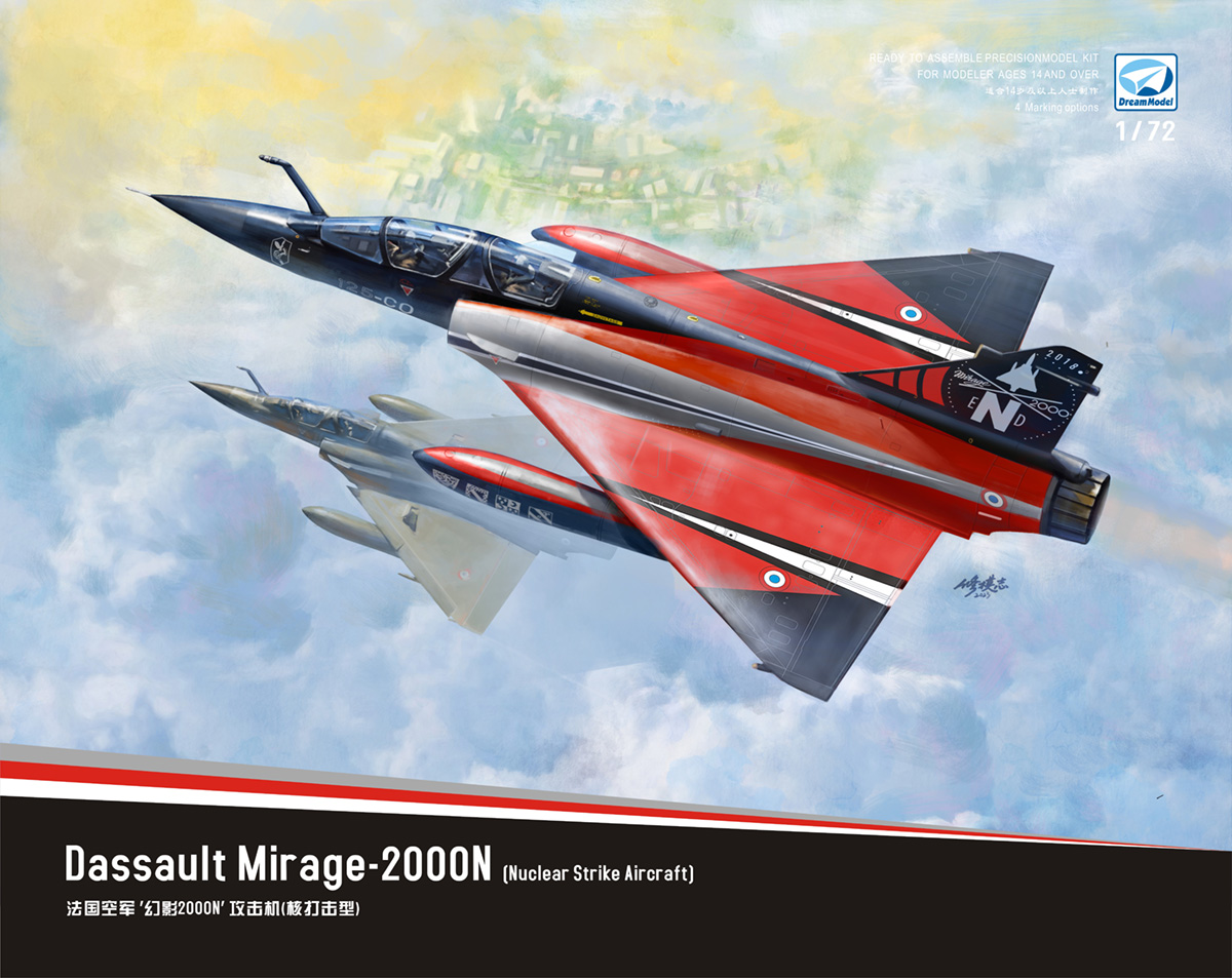 1/72 Dassault Mirage-2000N (Nuclear Strike Aircraft) - Click Image to Close