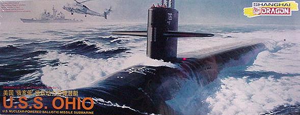 1/350 USS Ohio Class SSBN Submarine - Click Image to Close