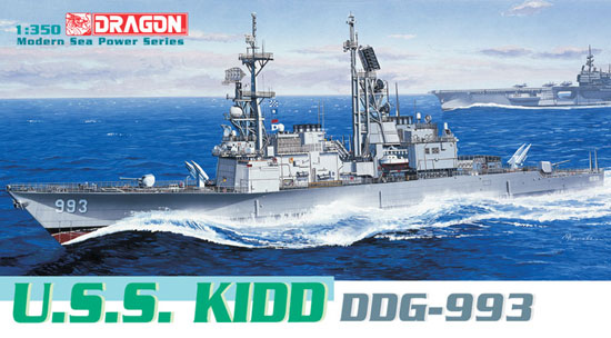 1/350 USS Destroyer DDG-993 Kidd, Kidd Class - Click Image to Close