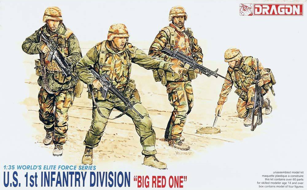 1/35 US 1st Infantry Division, Big Red One - Click Image to Close