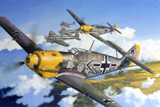 1/32 Messerschmitt BF109E-4 - Click Image to Close