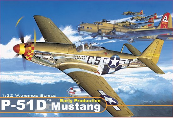 1/32 P-51D Mustang Early Production - Click Image to Close