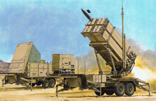 1/35 MIM-104F Patriot SAM System (PAC-3) M901 Launching Station - Click Image to Close